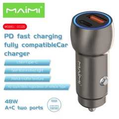 Tẩu sạc xe hơi Maimi CC125 48W