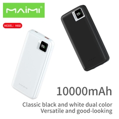 Sạc dự phòng Maimi Mi68 10000mAh - Sạc nhanh max 100W, kèm cáp Lightning và Type-C