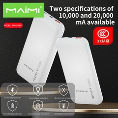 Sạc dự phòng Maimi Mi67 20000mAh - Sạc nhanh max 100W - 1 cổng USB, 1 cổng Type-C và 1 cổng Micro
