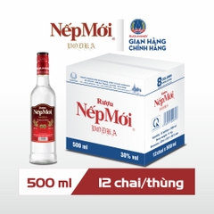 Rượu Nếp Mới HALICO nồng độ 30% HALICO chai 500ml không kèm hộp