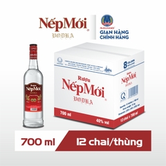 Rượu Nếp Mới HALICO nồng độ 40% HALICO chai 700ml không kèm hộp