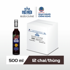 Rượu Cà Phê HALICO nồng độ 25% chai thuỷ tinh 500ml không kèm hộp