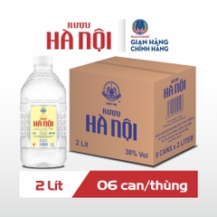 Rượu Hà Nội HALICO nồng độ 30% can PE 2l không kèm hộp