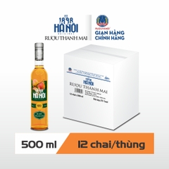 Rượu trái cây HALICO vị thanh mai nồng độ 25% chai 500ml không kèm hộp