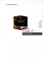 Rượu Ba kích Sealion nồng độ 33% đóng chai thuỷ tinh 500ml không kèm hộp