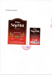 Rượu Nếp Mới HALICO nồng độ 40% HALICO chai 700ml không kèm hộp