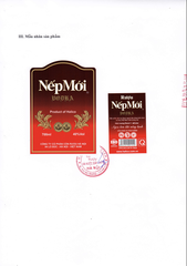 Rượu Nếp Mới HALICO nồng độ 40% HALICO chai 700ml không kèm hộp