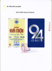 Rượu Hà Nội HALICO nồng độ 30% can PE 4l không kèm hộp