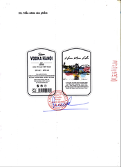 Rượu Vodka Collection HALICO nồng độ 40% chai 100ml kèm hộp
