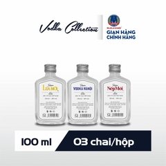 Rượu Vodka Collection HALICO nồng độ 40% chai 100ml kèm hộp