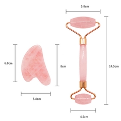 Bộ chăm sóc da mặt cây lăn đá thạch anh chống lão hóa