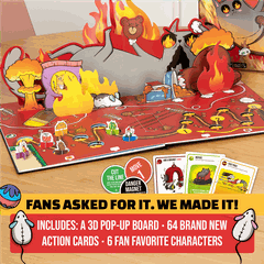 Exploding Kittens: The Board Game - Flip the board. Explode your friends.