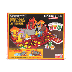 Exploding Kittens: The Board Game - Flip the board. Explode your friends.