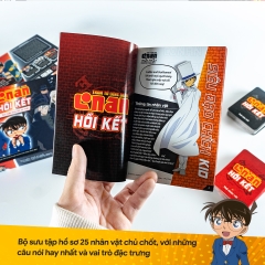 Thám tử lừng danh Conan - Hồi Kết - kèm bộ Hồ sơ 25 nhân vật cực chất