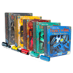 TICKET TO RIDE 20TH ANNIVERSARY DELUXE TRAIN SET DISPLAY (Hàng mới về)