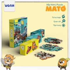 [Follow nhận voucher giảm giá ] Xếp Hình/Puzzle Mato nhiều cấp độ - Board Game VN