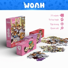 Xếp Hình/Puzzle Mato "Lớp học nhí nhảnh" - Board Game VN