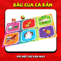Sờ Náck - Combo 10 Board game cực vui từ Choidee x Thỏ bảy màu