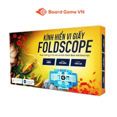 Kính hiển vi bằng giấy Foldscope - khám phá vi thế giới kỳ diệu - Hàng chính hãng