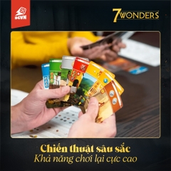[Hàng mới về] 7 Wonders | Xây dựng văn minh cổ đại | Board game chiến thuật đỉnh cao