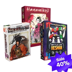 🧩 Combo Đấu Trí: Shogunate + Hanamikoji + Battle Line Hesman