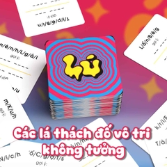 Bộ bài Lú Choidee, Board Game giải đố ngôn từ cực lú, bài meme vua tiếng Việt hài hước