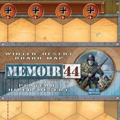 Memoir 44 Winter Desert Board Map