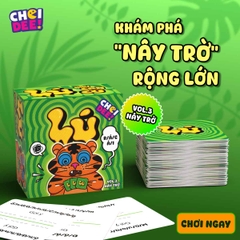 Bộ bài Lú Choidee, Board Game giải đố ngôn từ cực lú, bài meme vua tiếng Việt hài hước