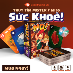 Giờ ra chơi - Trò chơi thẻ bài No - Truy tìm Mr & Ms Sức Khoẻ | card game, party game