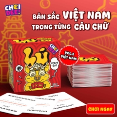 Bộ bài Lú Choidee, Board Game giải đố ngôn từ cực lú, bài meme vua tiếng Việt hài hước