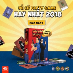 ĐIỆP VIÊN SỐ DÁCH - Boardgame ẩn vai suy luận kịch tính | Boardgamevn