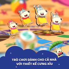Wolfoo - Nhảy Bao Bố- Trò chơi gia đình siêu vui nhộn