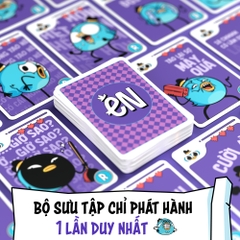 Bộ sưu tập Card Bo góc/ thẻ nhân phẩm Èn En Én (pack 5 thẻ)- Mua combo Én tặng ngay 1 bọc bộ bọc bài và sticker từ Én
