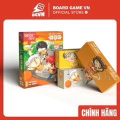 Bộ 6 Sticker Lớp Học Mật Ngữ Vol.01 và Xếp hình Lớp học Mật Ngữ - Board Game VN