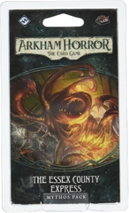 Arkham Horror The Card Game The Essex County Express MYTHOS PACK| Horror Game| Mystery Game| Cooperative Card Game| Ages 14+ | 1-2 Players| Avg. Playtime 1-2 Hours| Made by Fantasy Flight Games,Green