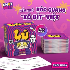 Bộ bài Lú Choidee, Board Game giải đố ngôn từ cực lú, bài meme vua tiếng Việt hài hước