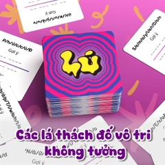 Bộ bài Lú Choidee, Board Game giải đố ngôn từ cực lú, bài meme vua tiếng Việt hài hước
