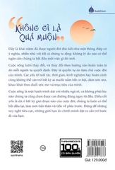 Không Gì Là Quá Muộn