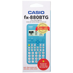 Máy tính CASIO FX880BTG-BU (Màu Xanh) (TL)