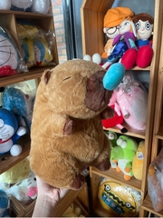 Thú bông Capybara chảy nước mũi lông xù OD - S1