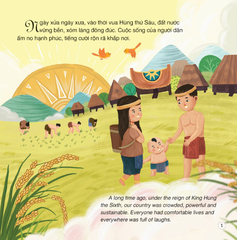 Truyện Cổ Tích Việt Nam - Thánh Gióng (Song Ngữ Việt - Anh) - Thùy Dương