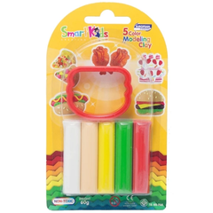 Sáp Nặn 5 Màu Kèm 1 Khuôn Tạo Hình American Food SK-BL5M1R02