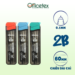 Ruột chì bấm 0.5mm/OT-PL2003 (12 cái/hộp) - Random Màu Bao Bì