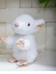 Thú Nhồi Bông Mouse White 5"