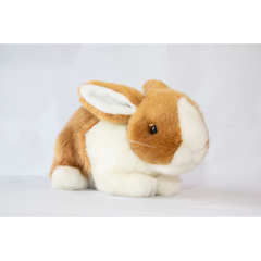 Thú nhồi bông - Thỏ nâu và trắng 8" - Brown and White Rabbit 8"  (RB-08LB009)