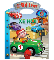 Bé trai Dán Hình  - Xe Hơi