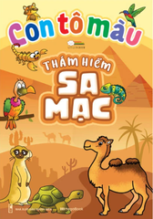 Con Tô Màu - Thám Hiểm Sa Mạc (24 Stickers)