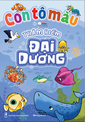 Con Tô Màu - Thám Hiểm Đại Dương (24 Stickers)