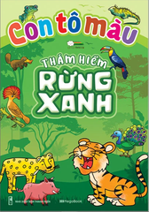 Con Tô Màu - Thám Hiểm Rừng Xanh (24 Stickers)
