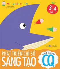 Miếng Dán Thần Kì - Phát Triển Chỉ Số Sáng Tạo CQ - 3 - 4 Tuổi